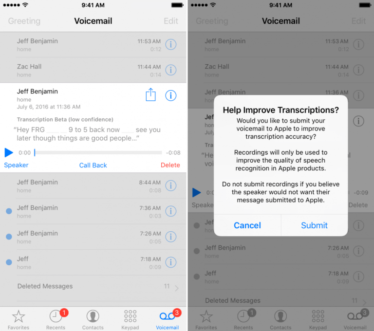 IPhone 5 4G users to benefit from visual voicemail