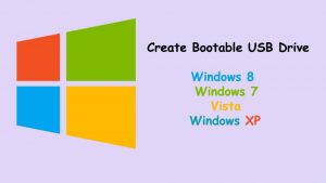 Create Bootable USB Drive Install Windows 7